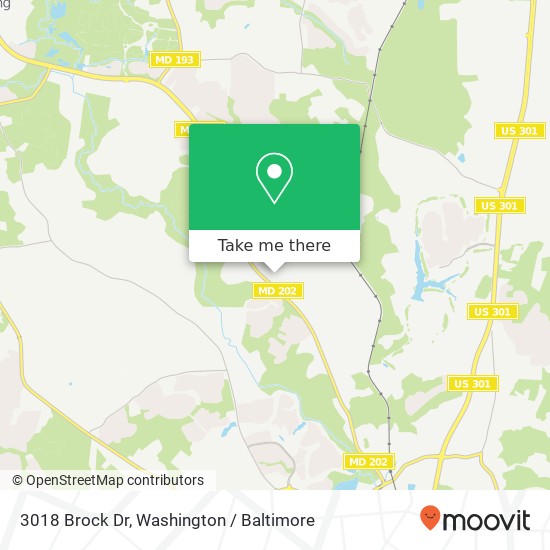 3018 Brock Dr, Upper Marlboro, MD 20772 map