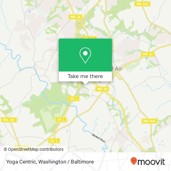 Mapa de Yoga Centric, 227 Gateway Dr