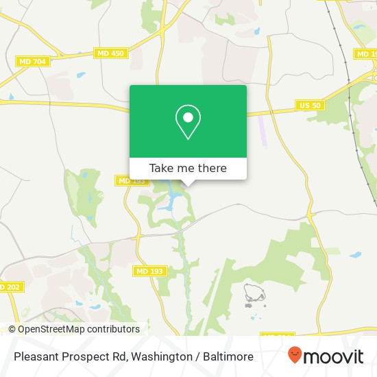 Pleasant Prospect Rd, Bowie, MD 20721 map