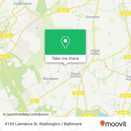 4169 Lawrence St, Alexandria, VA 22309 map