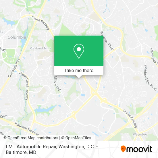LMT Automobile Repair map