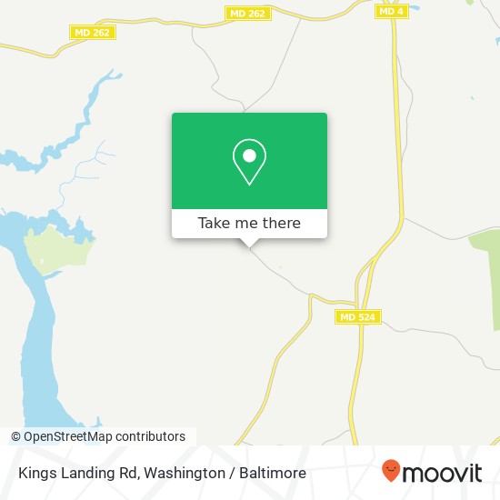 Kings Landing Rd, Huntingtown, MD 20639 map