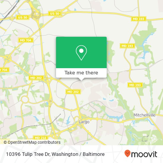 10396 Tulip Tree Dr, Bowie, MD 20721 map