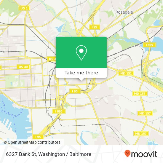 6327 Bank St, Baltimore, MD 21224 map