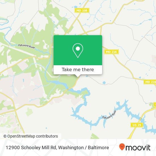 12900 Schooley Mill Rd, Highland, MD 20777 map