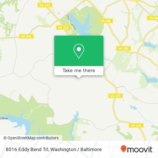 8016 Eddy Bend Trl, Fairfax Station, VA 22039 map