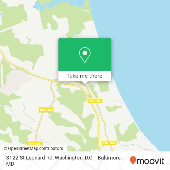 3122 St Leonard Rd, Port Republic, MD 20676 map