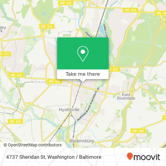 4737 Sheridan St, Riverdale, MD 20737 map