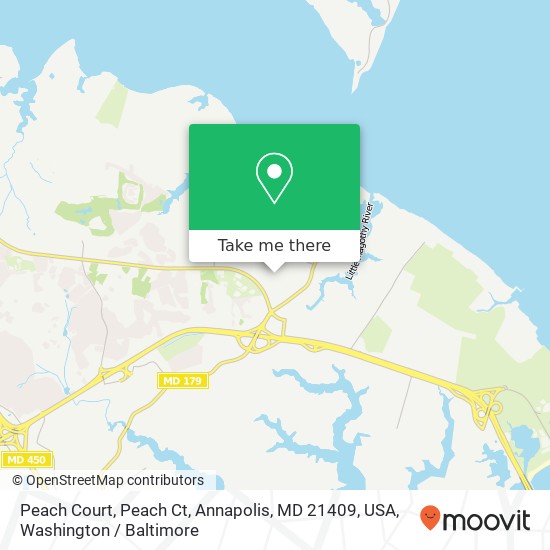 Peach Court, Peach Ct, Annapolis, MD 21409, USA map