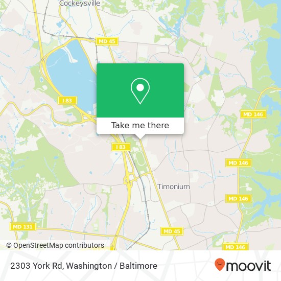 2303 York Rd, Lutherville Timonium, MD 21093 map