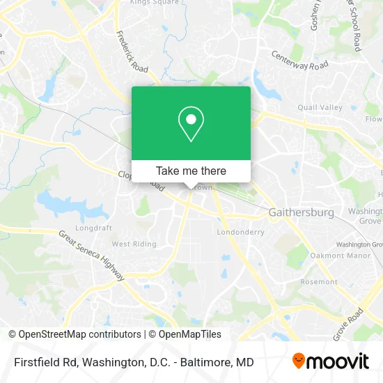 Mapa de Firstfield Rd