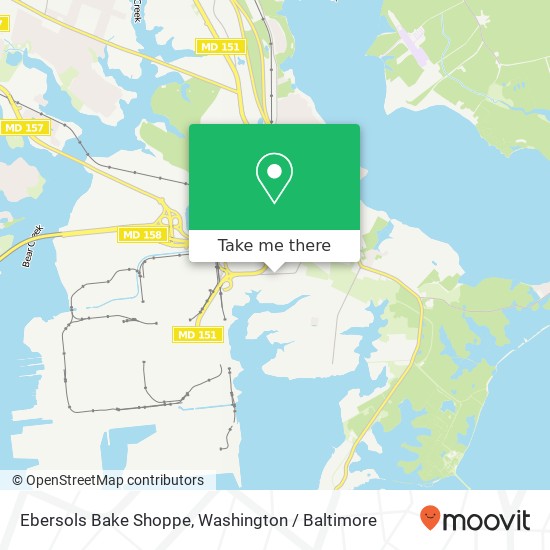 Ebersols Bake Shoppe, 2401 Sparrows Point Rd map