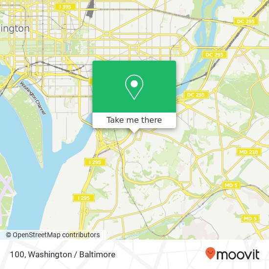 100, 2041 Martin L King Jr SE #100, Washington, DC 20020, USA map