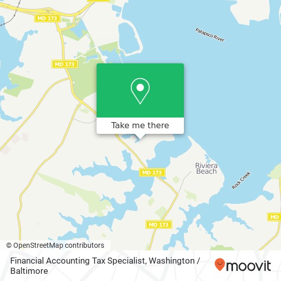 Financial Accounting Tax Specialist, 814 Waterview Dr map