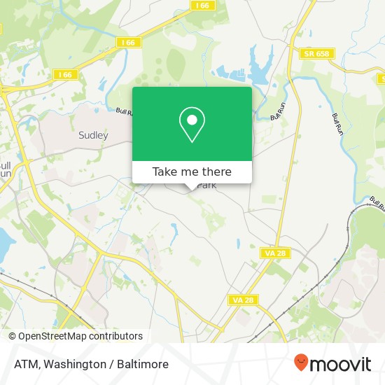 Mapa de ATM, 327 Manassas Dr