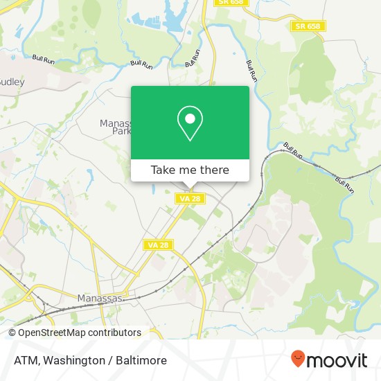 Mapa de ATM, 8500 Centreville Rd