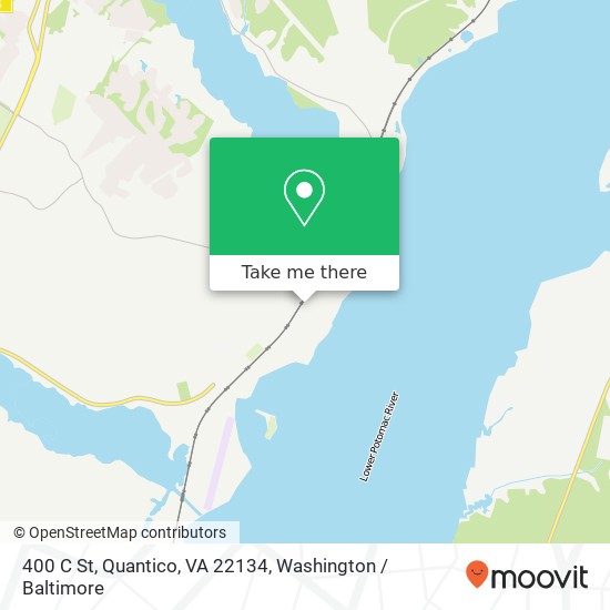 400 C St, Quantico, VA 22134 map