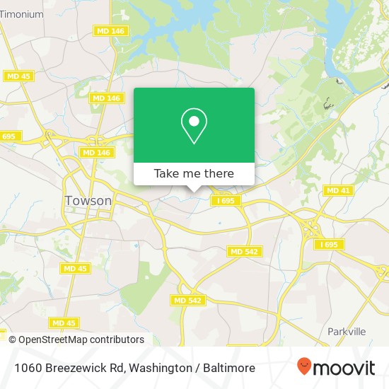 1060 Breezewick Rd, Towson, MD 21286 map