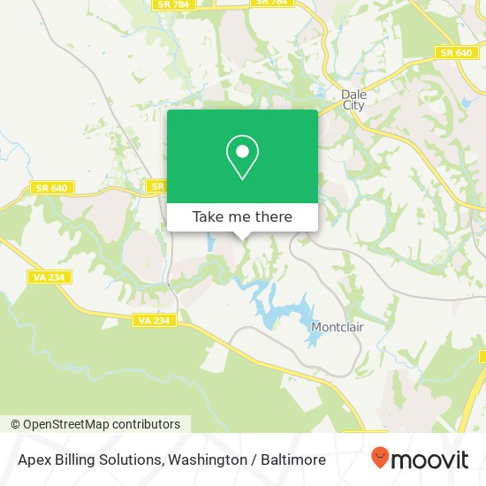 Apex Billing Solutions, 15054 Silver Leaf Ct map