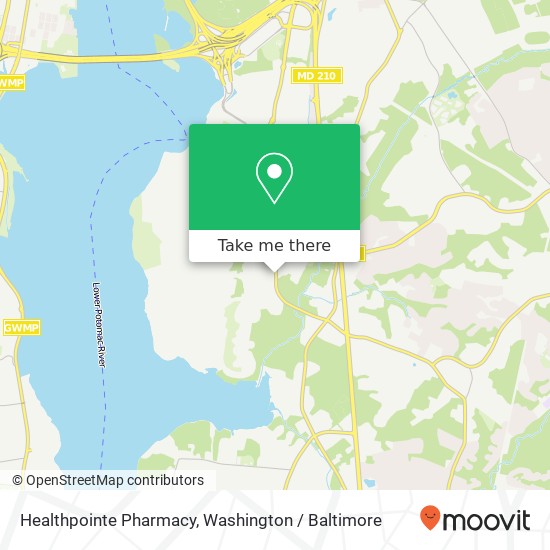 Healthpointe Pharmacy, 9203 Oxon Hill Rd map