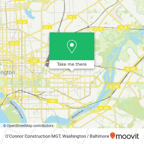 Mapa de O'Connor Construction MGT