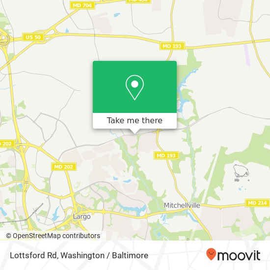 Lottsford Rd, Bowie, MD 20721 map