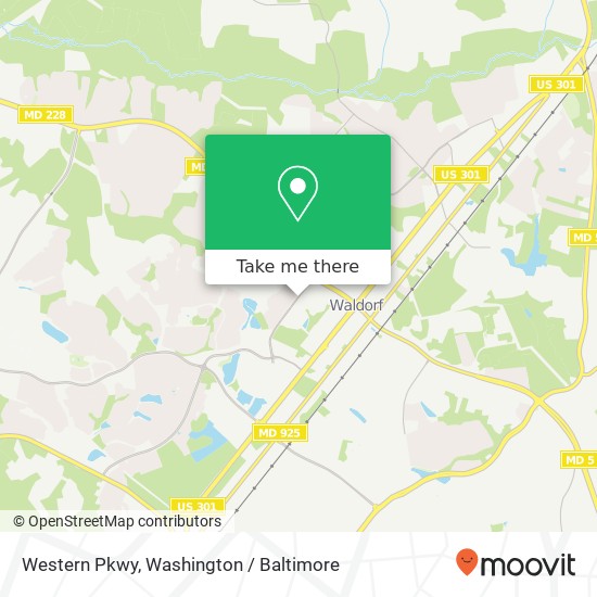 Western Pkwy, Waldorf, MD 20603 map