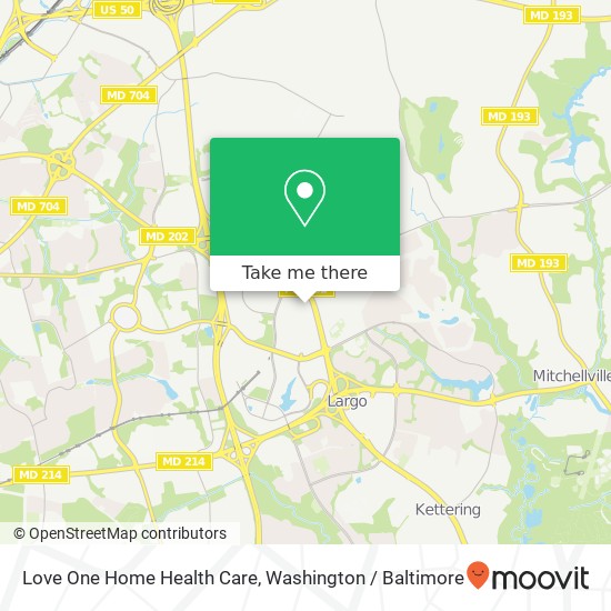 Love One Home Health Care, 1401 Mercantile Ln map