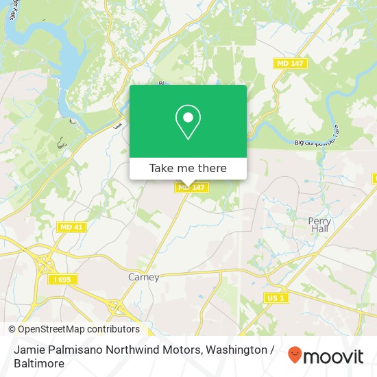 Jamie Palmisano Northwind Motors, 10108 Harford Rd map