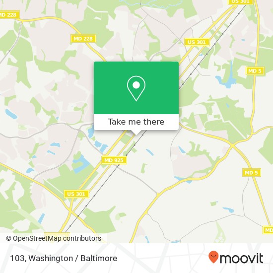 103, 3450 Old Washington Rd #103, Waldorf, MD 20602, USA map