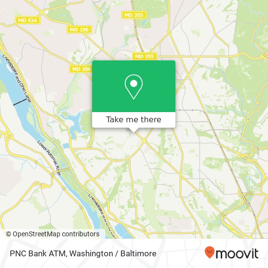 Mapa de PNC Bank ATM, 4500 Massachusetts Ave NW