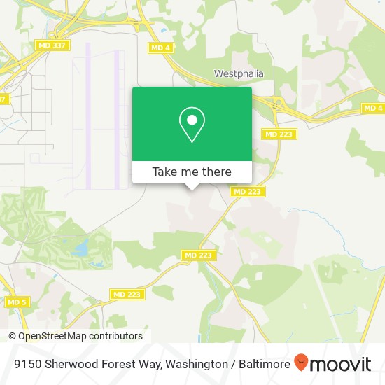 9150 Sherwood Forest Way, Upper Marlboro, MD 20772 map