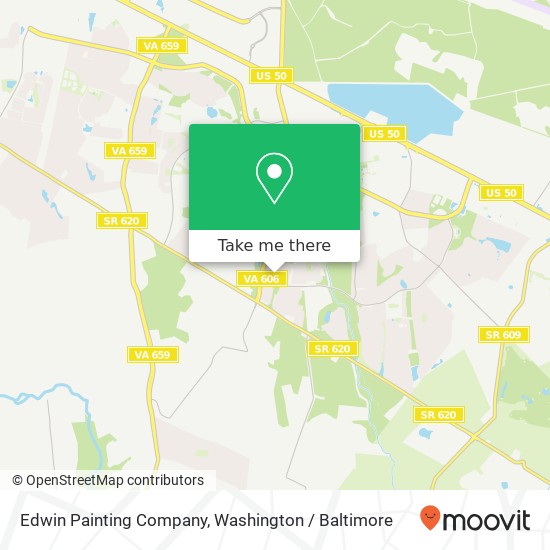 Mapa de Edwin Painting Company, Mandeville Dr