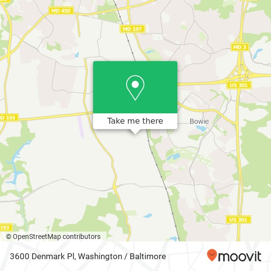 3600 Denmark Pl, Bowie, MD 20721 map