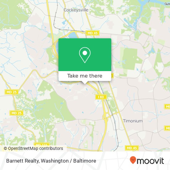 Mapa de Barnett Realty, 17 Castlehill Ct