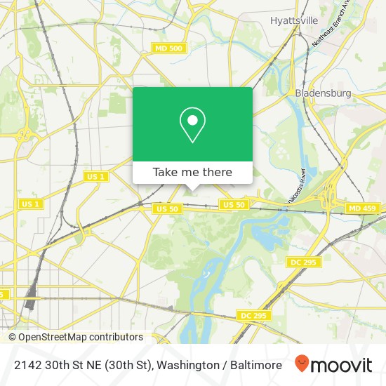 2142 30th St NE (30th St), Washington, DC 20018 map