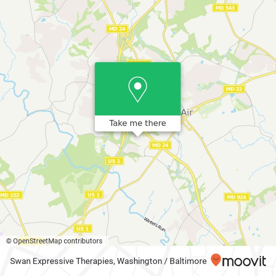 Mapa de Swan Expressive Therapies, 260 Gateway Dr