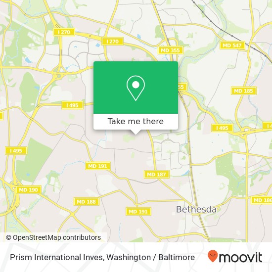 Mapa de Prism International Inves, 9105 Hempstead Ave