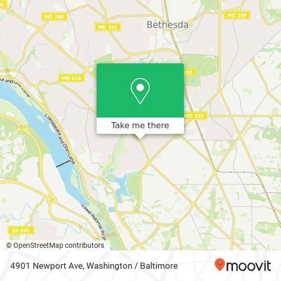 4901 Newport Ave, Bethesda, MD 20816 map