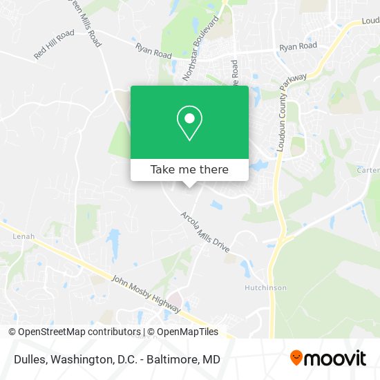 Mapa de Dulles