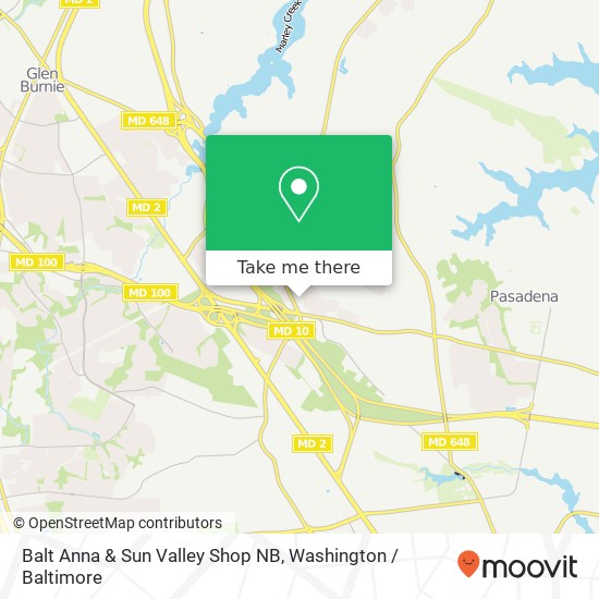 Mapa de Balt Anna & Sun Valley Shop NB