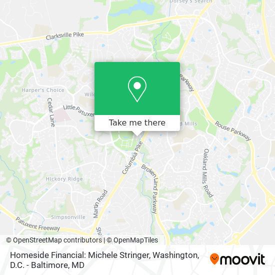Homeside Financial: Michele Stringer map