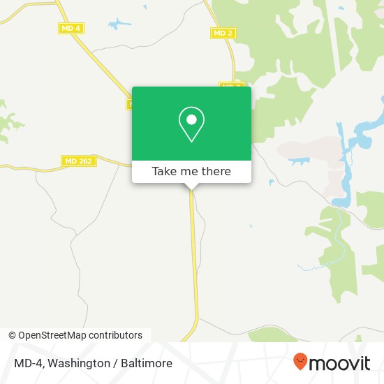 MD-4, Huntingtown, MD 20639 map