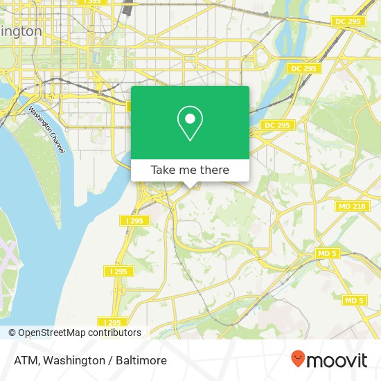 Mapa de ATM, 2216 Martin Luther King Jr Ave SE