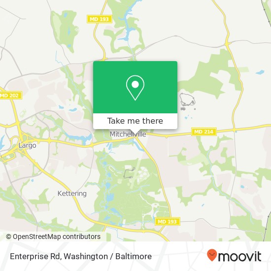 Enterprise Rd, Bowie, MD 20716 map