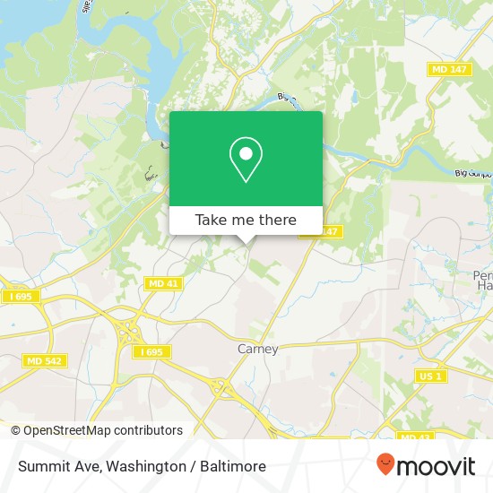 Summit Ave, Parkville, MD 21234 map