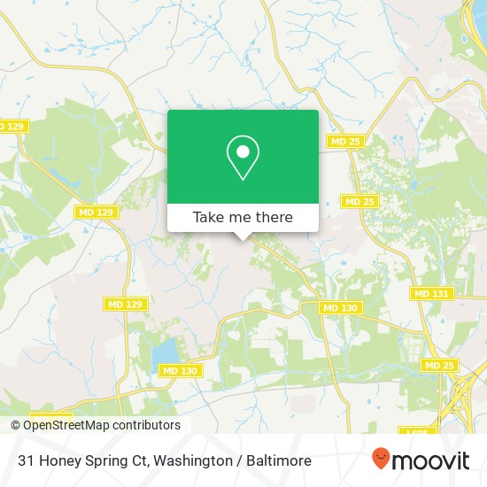 31 Honey Spring Ct, Lutherville Timonium, MD 21093 map