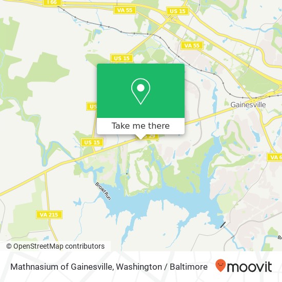 Mathnasium of Gainesville, 7903 Stonewall Shops Sq map