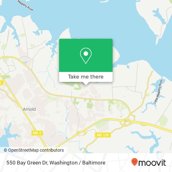 550 Bay Green Dr, Arnold, MD 21012 map