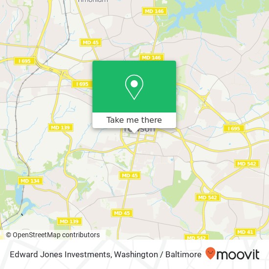 Edward Jones Investments, 17 W Pennsylvania Ave map